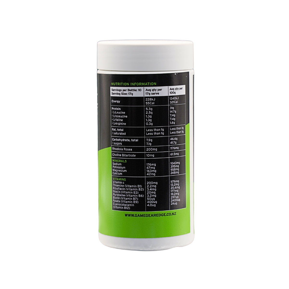 Hydration Powder 10 Servings (Lemon/Lime)