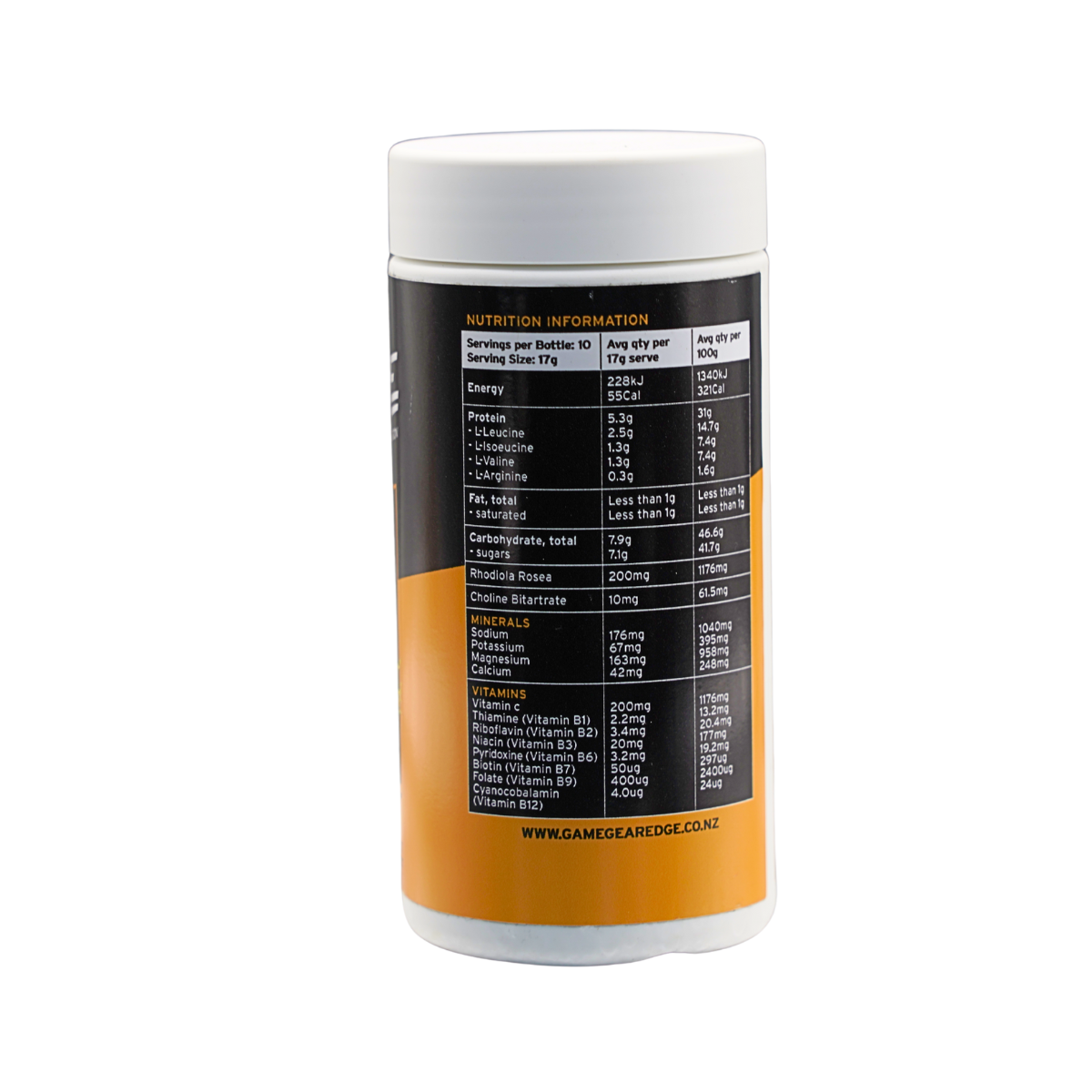 Hydration Powder 10 Servings (Orange/Mango)