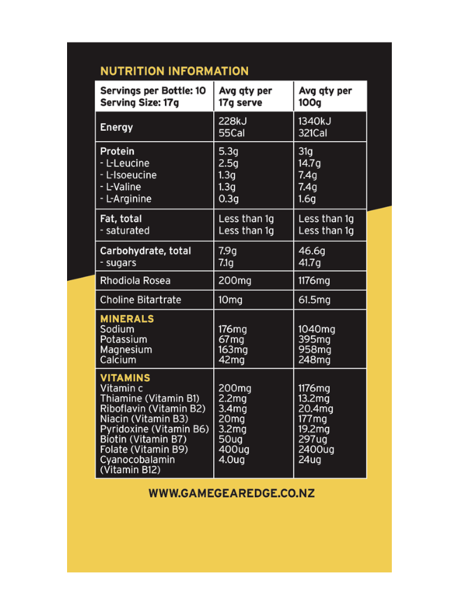 Hydration Powder 10 Servings (Pineapple)