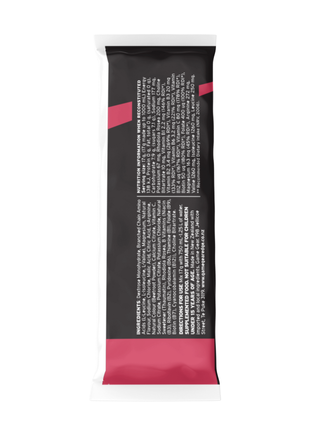 Hydration Powder Sachet Raspberry
